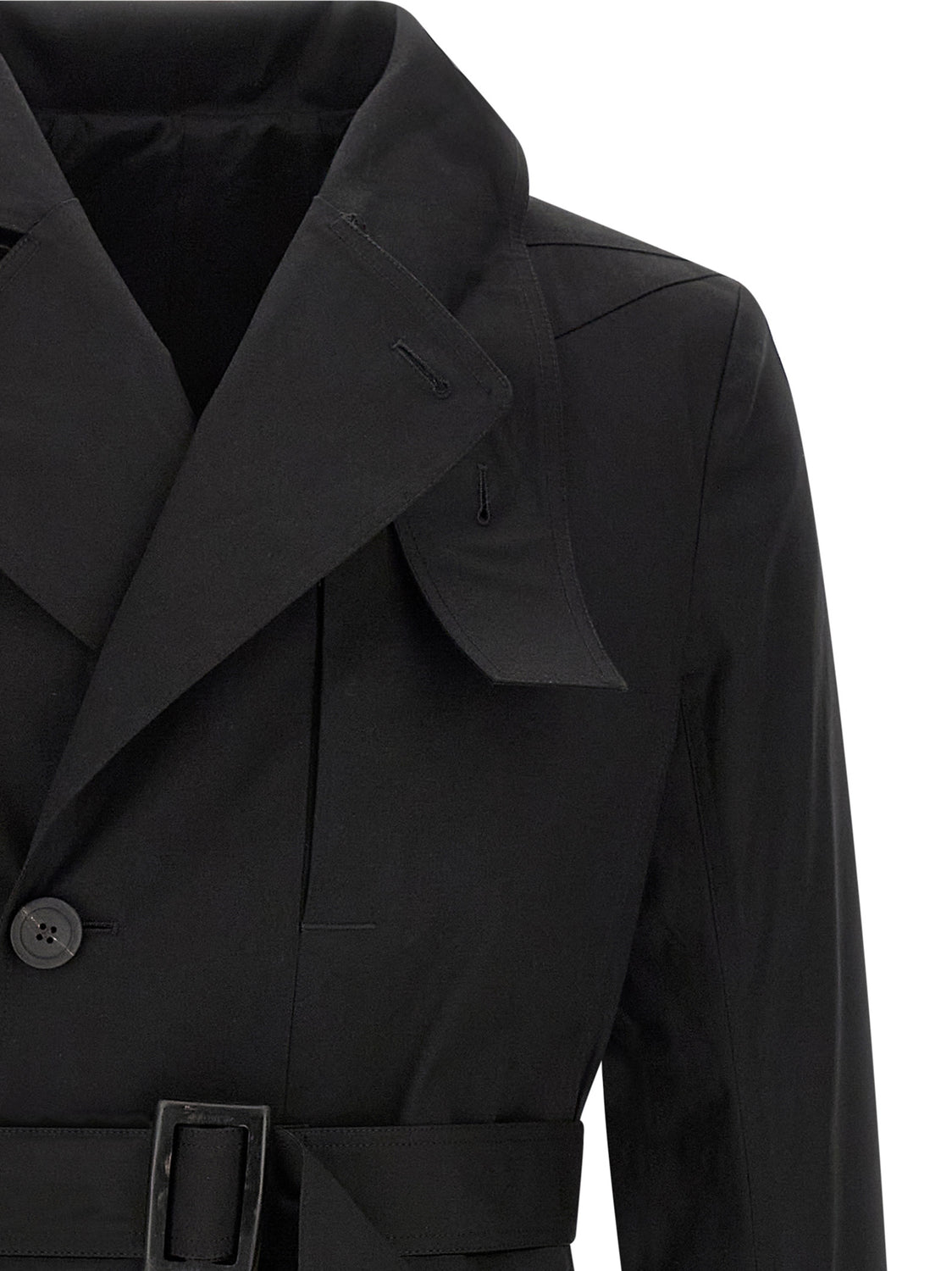Black Cotton Coat