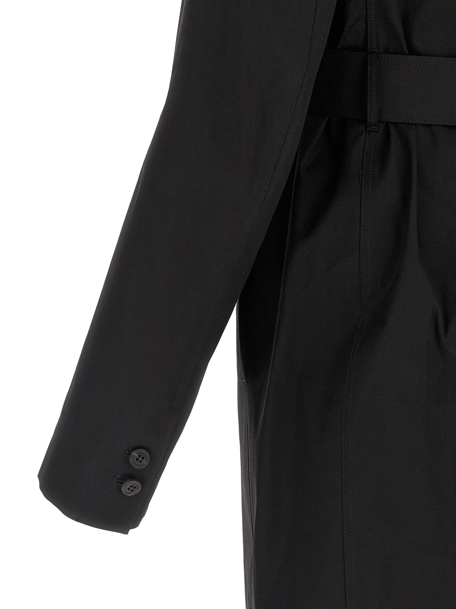 Black Cotton Coat