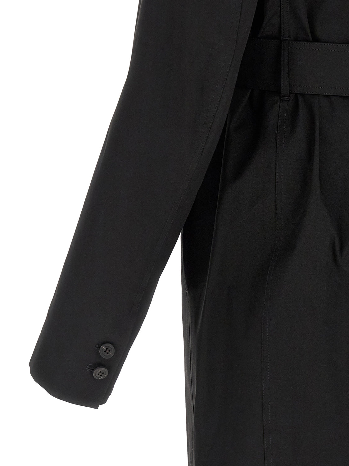 Black Cotton Coat
