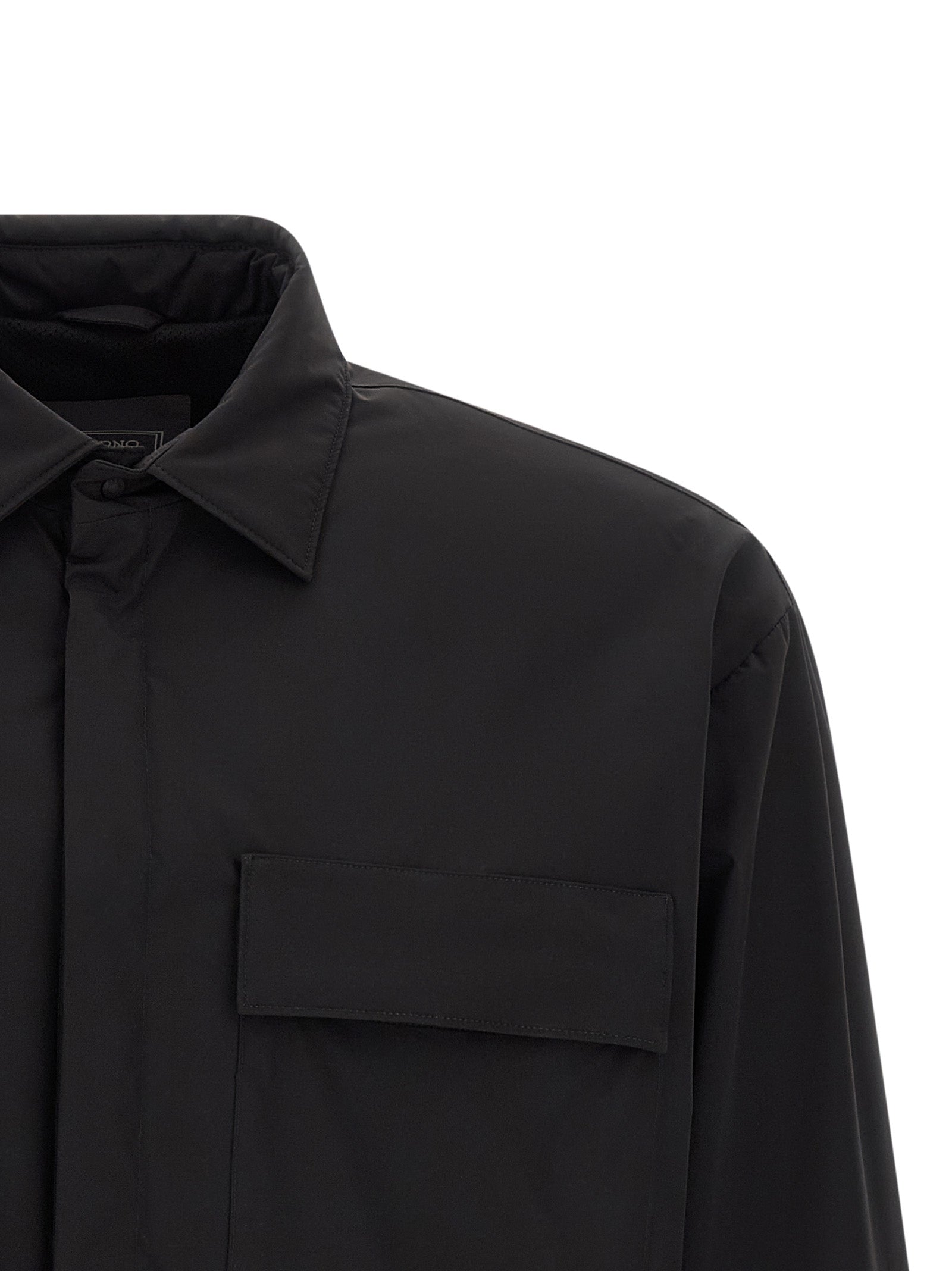 Black Polyamide Shell Jacket