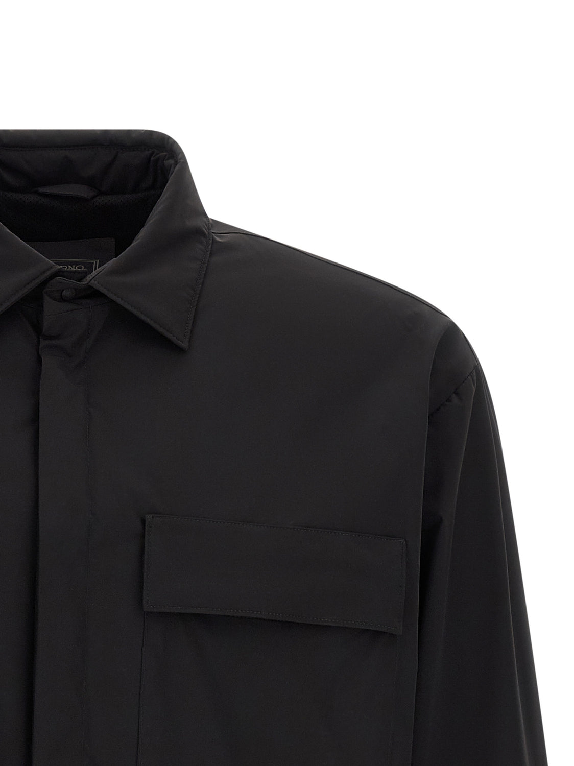 Black Polyamide Shell Jacket