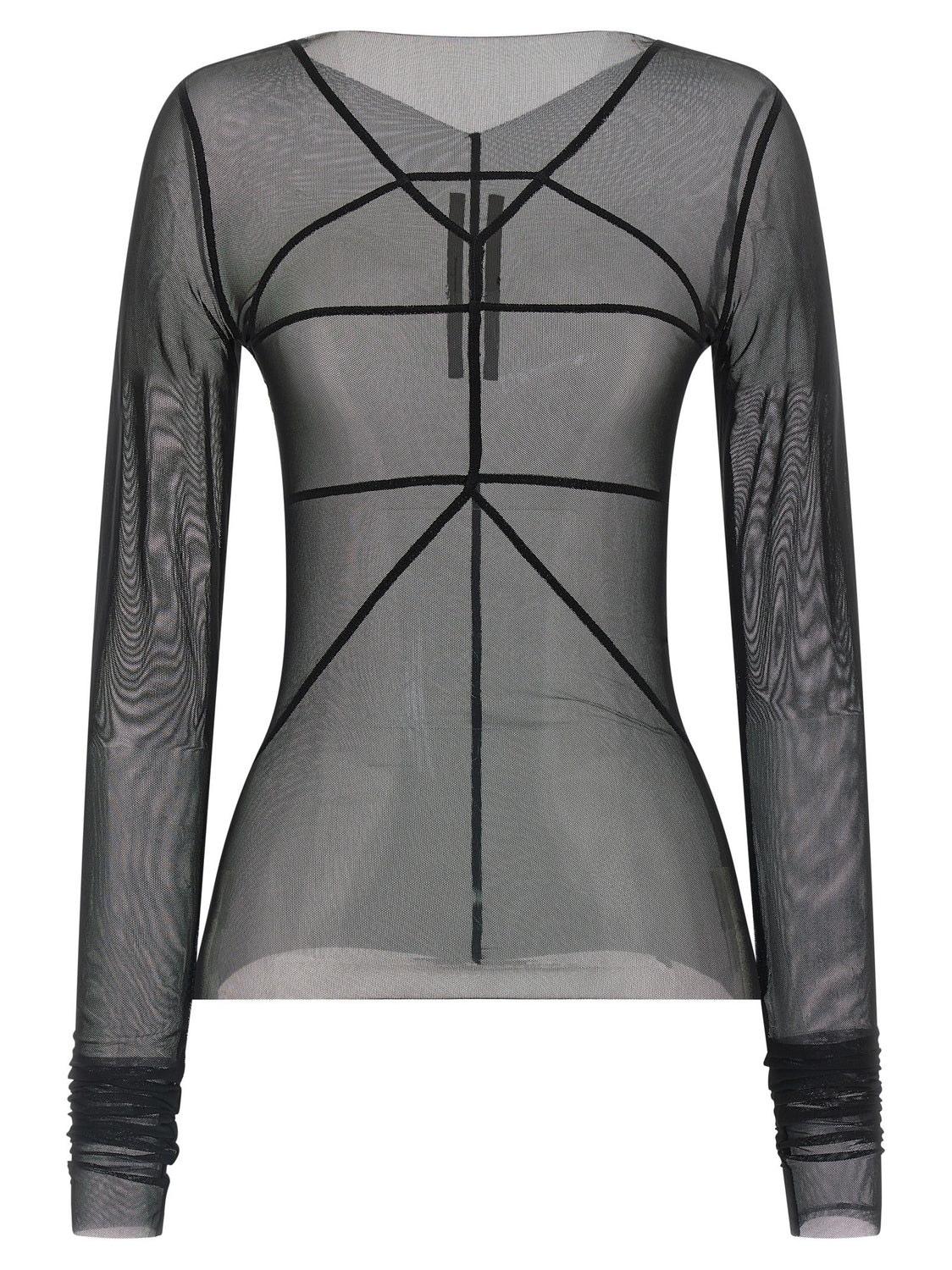 Black Nylon Cardigan