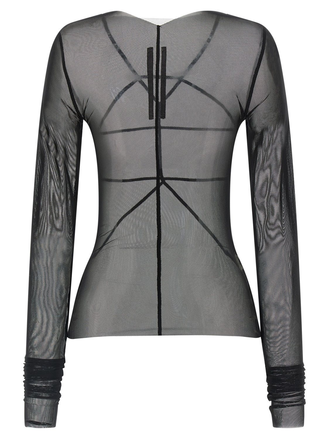 Black Nylon Cardigan