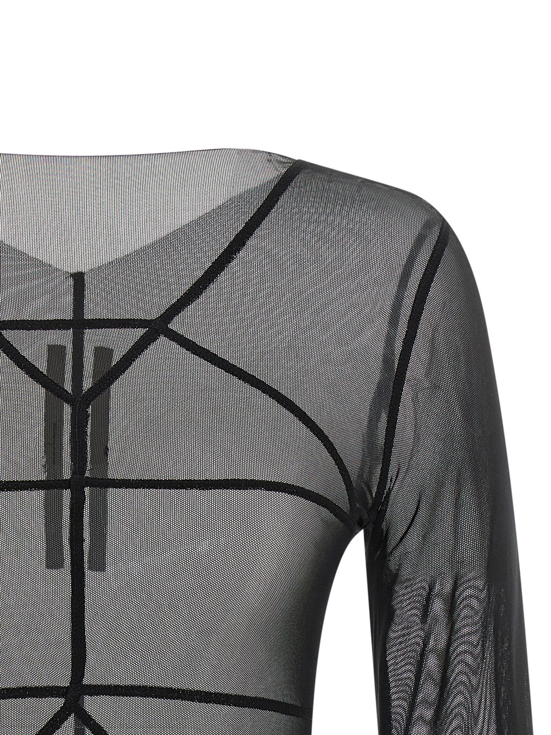 Black Nylon Cardigan