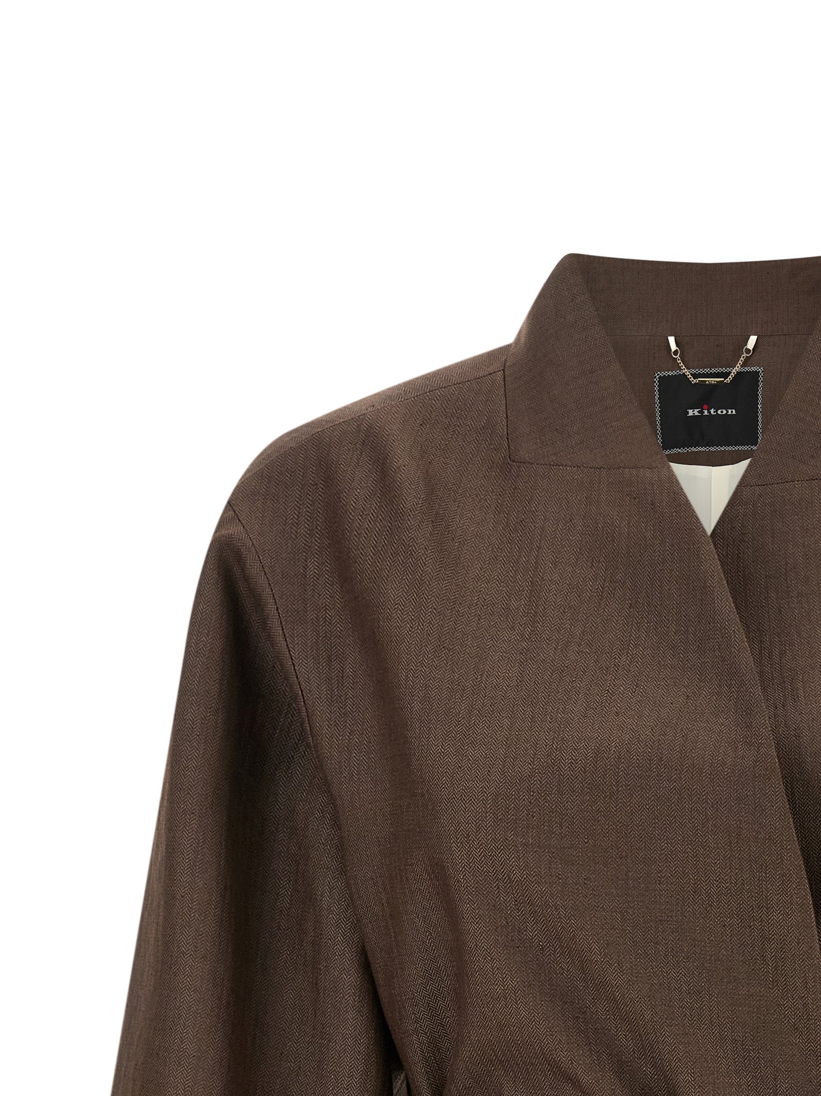 Brown Polyamide Blazer