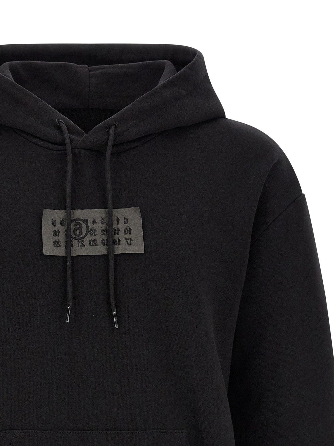 Black Cotton Sweatshirt