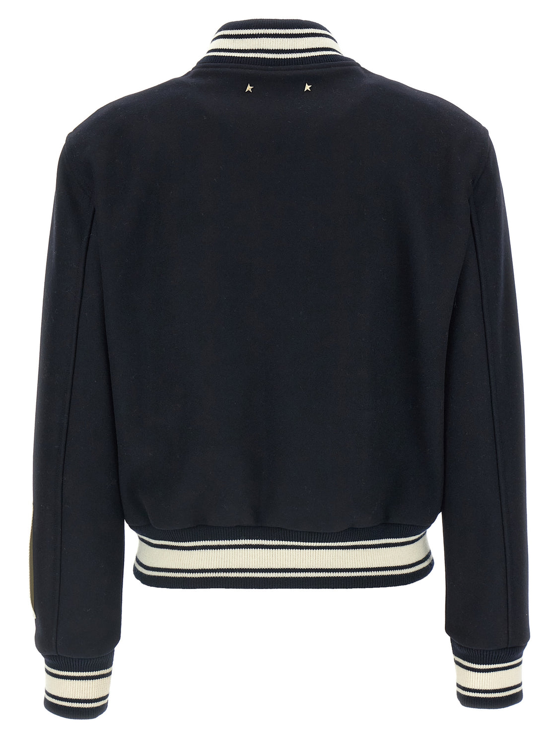 Blue Virgin Wool Bomber