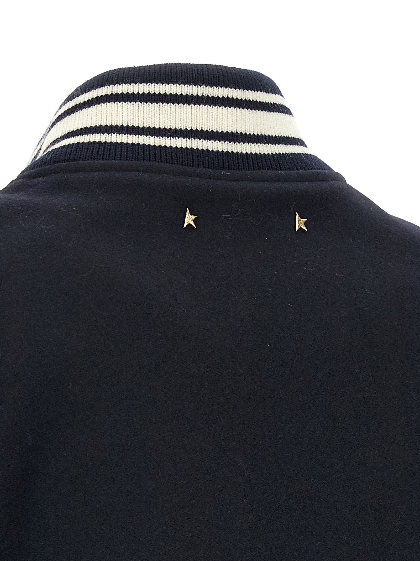 Blue Virgin Wool Bomber