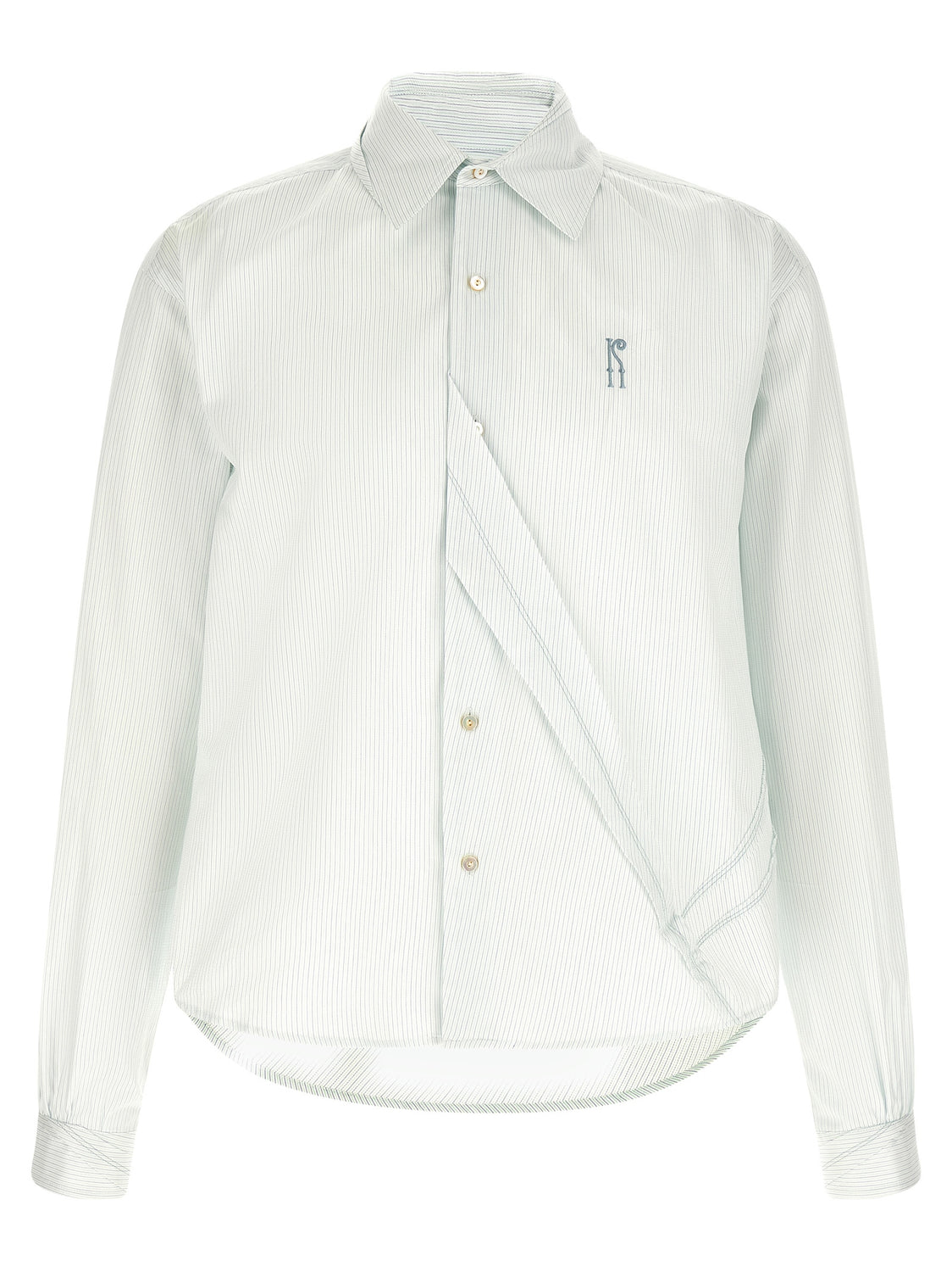 Bicolor Cotton Blouse