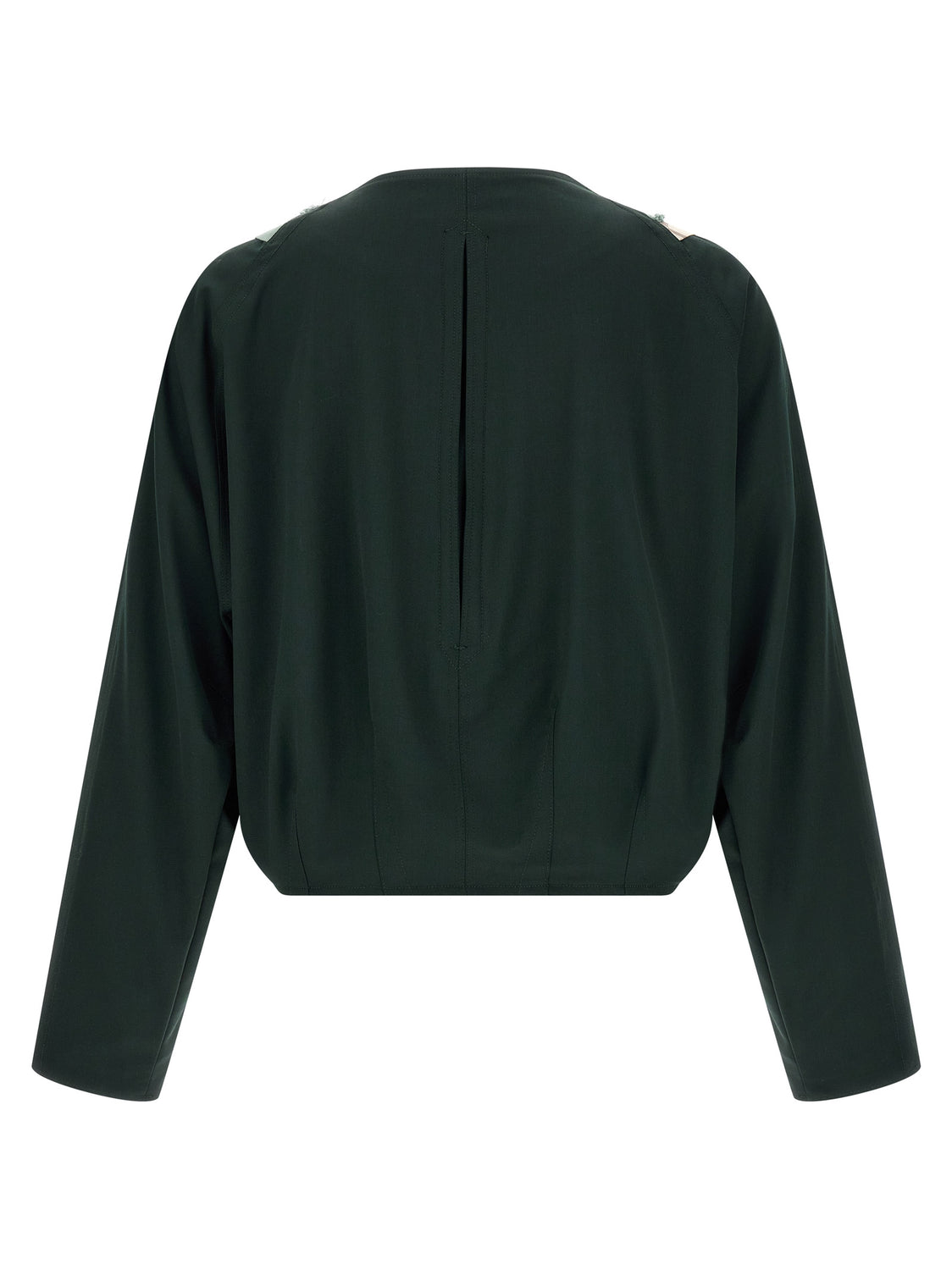 Multicolor Virgin Wool Shell Jacket