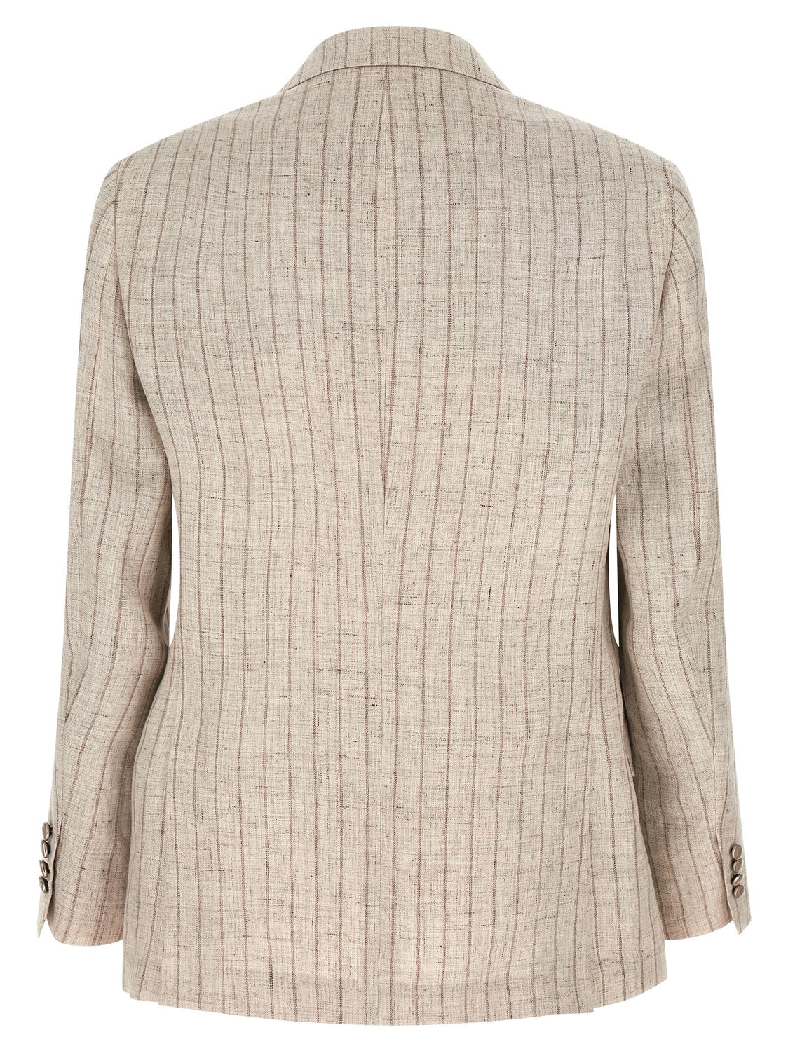 Gray Linen Blazer