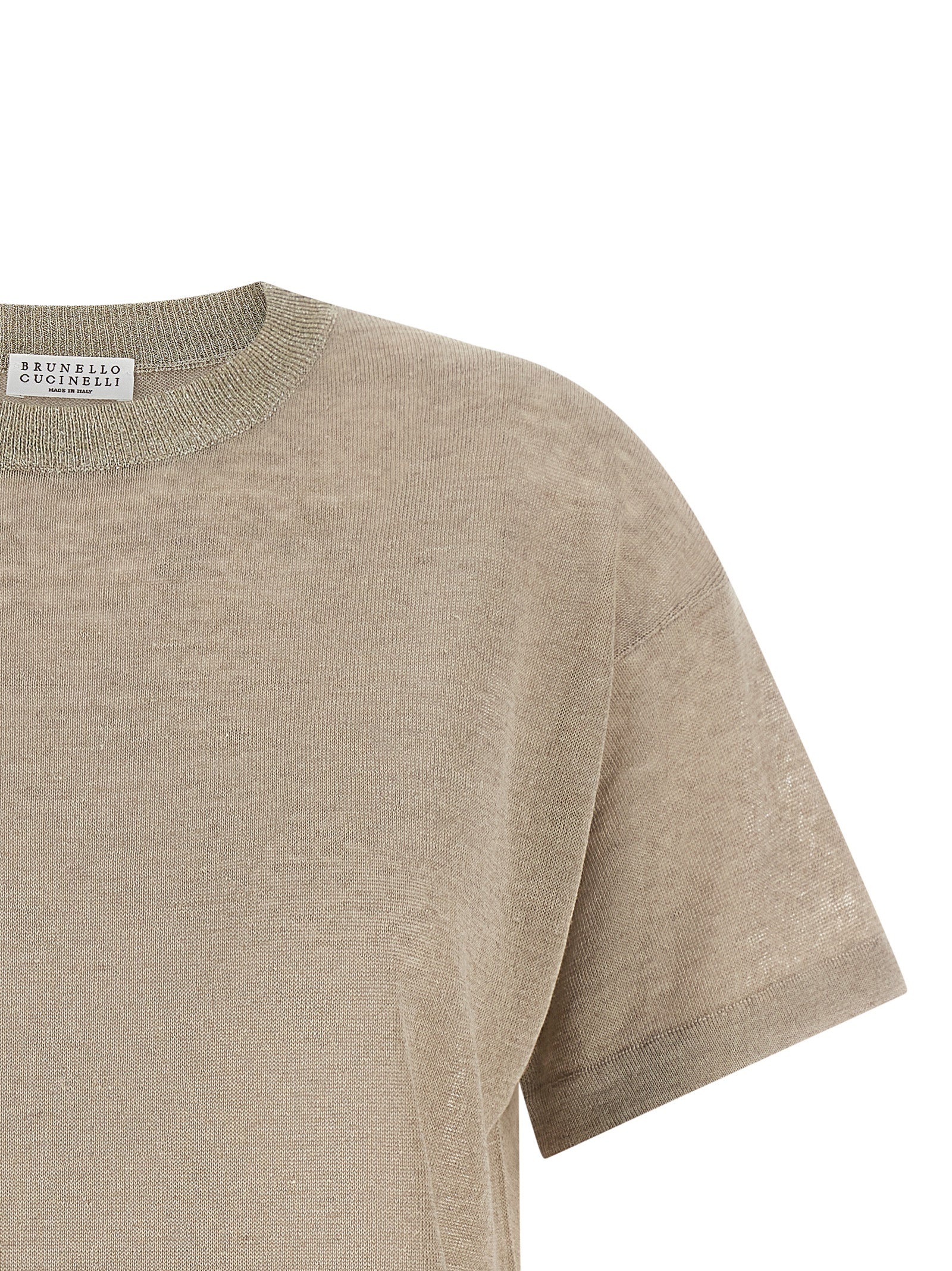 Beige Linen Cardigan