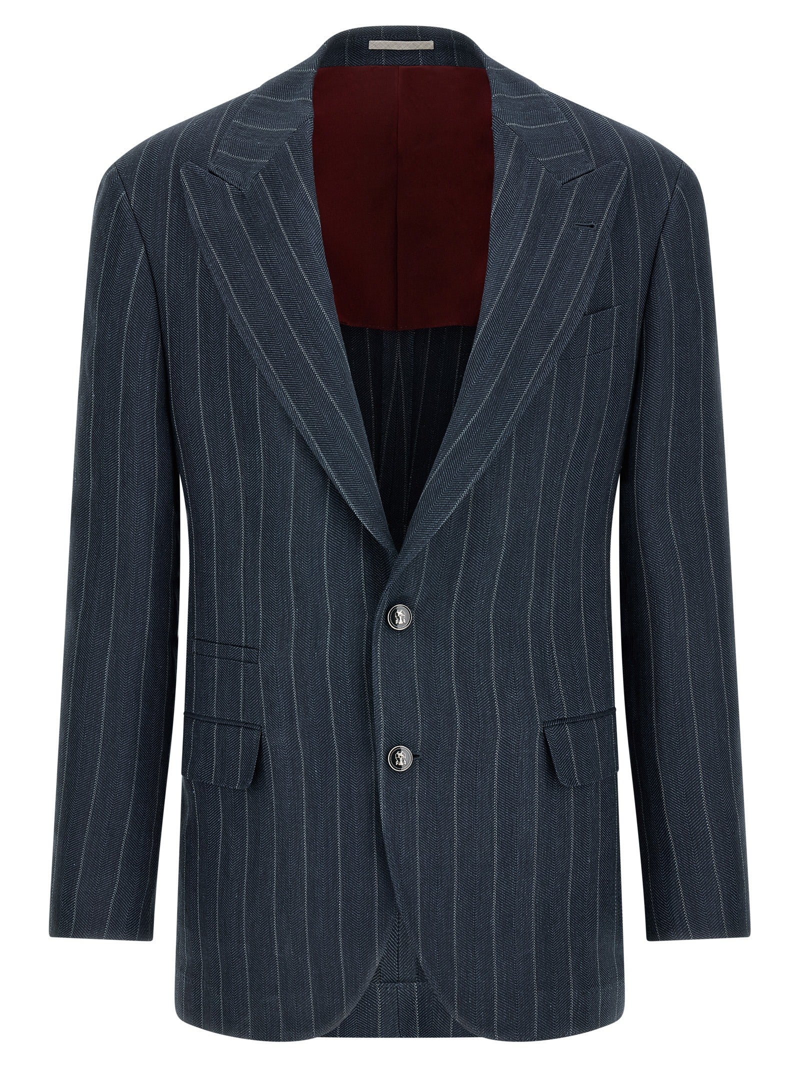 Blue Hemp Blazer