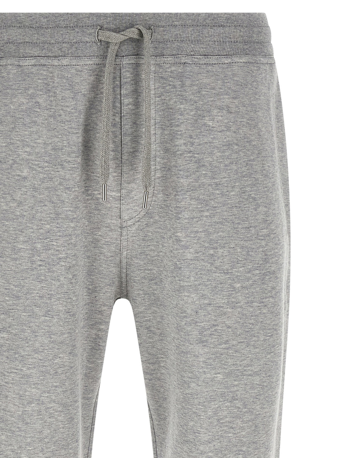 Gray Cotton Athletic Pants