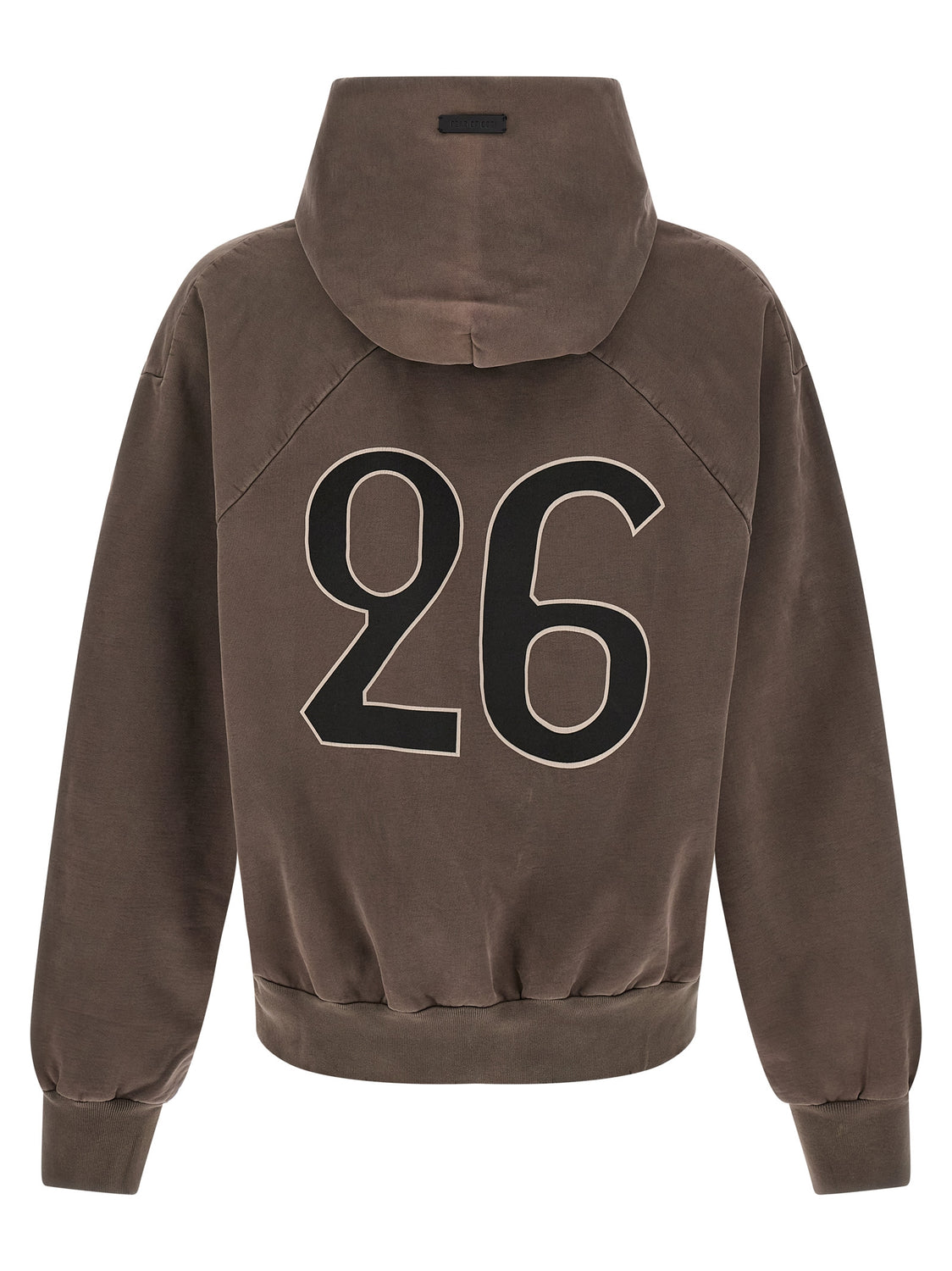 Brown Cotton Sweatshirt