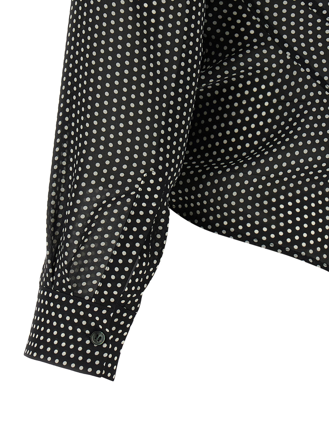 Bicolor Polyester Blouse
