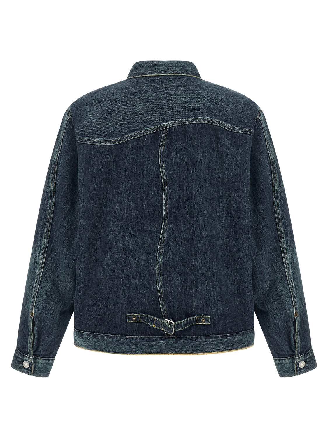 Blue Cotton Denim Jacket