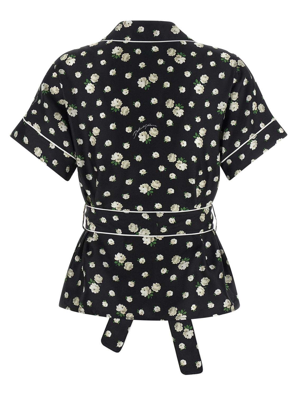 Black Silk Blouse