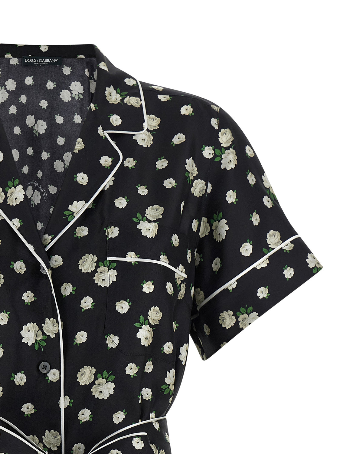 Black Silk Blouse