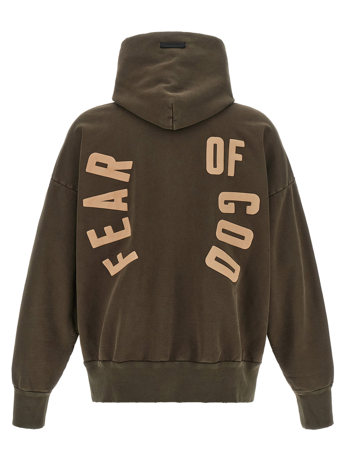 Brown Cotton Sweatshirt