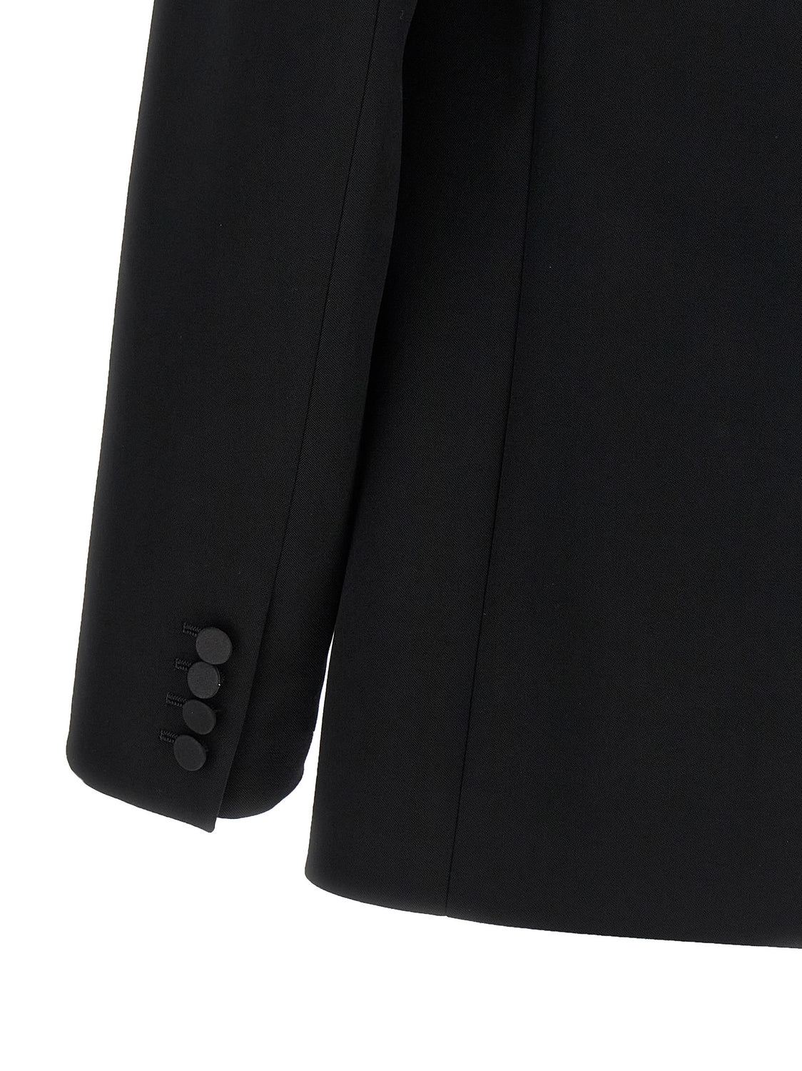 Black Wool Blazer