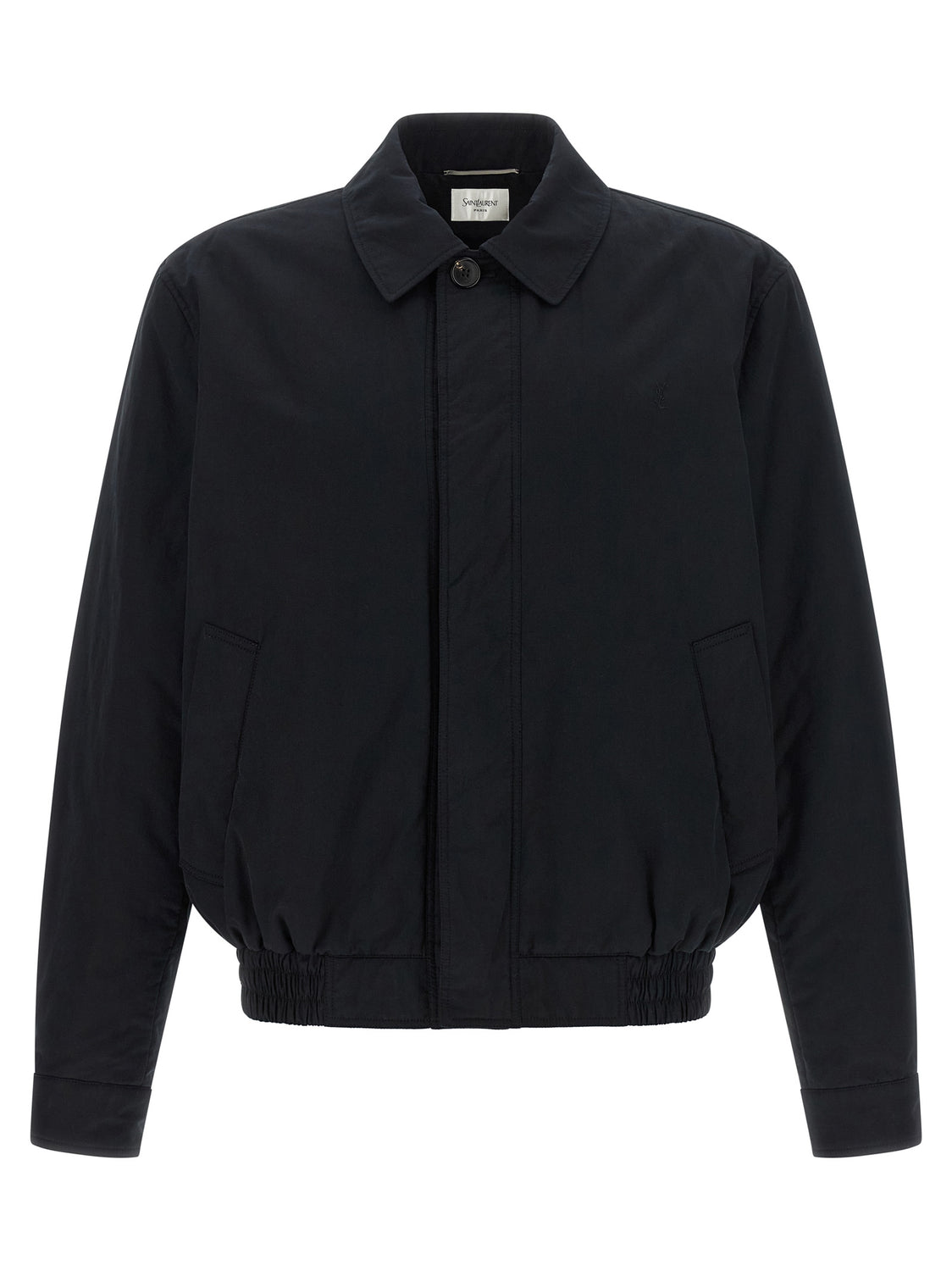 Black Cotton Shell Jacket