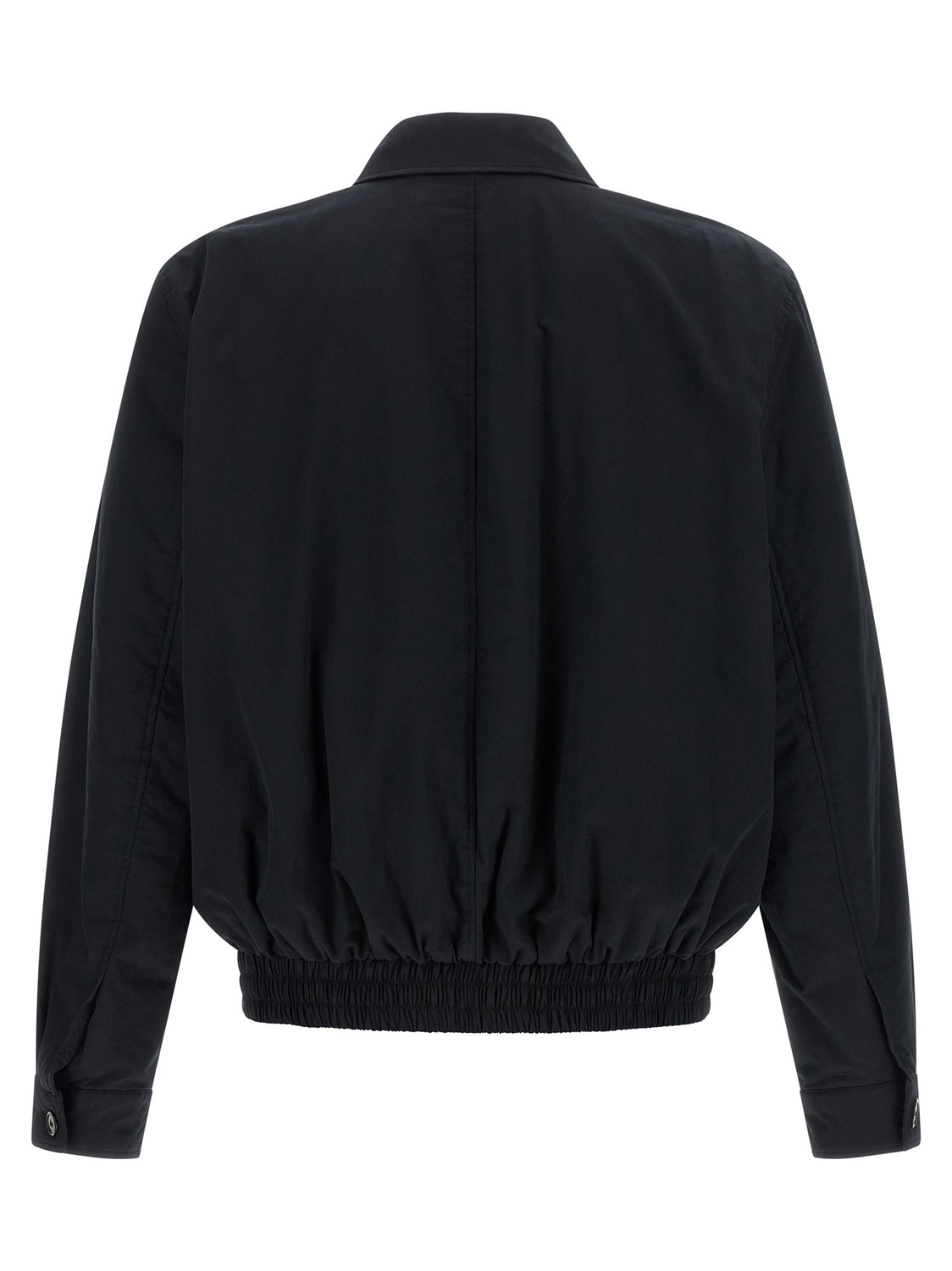 Black Cotton Shell Jacket
