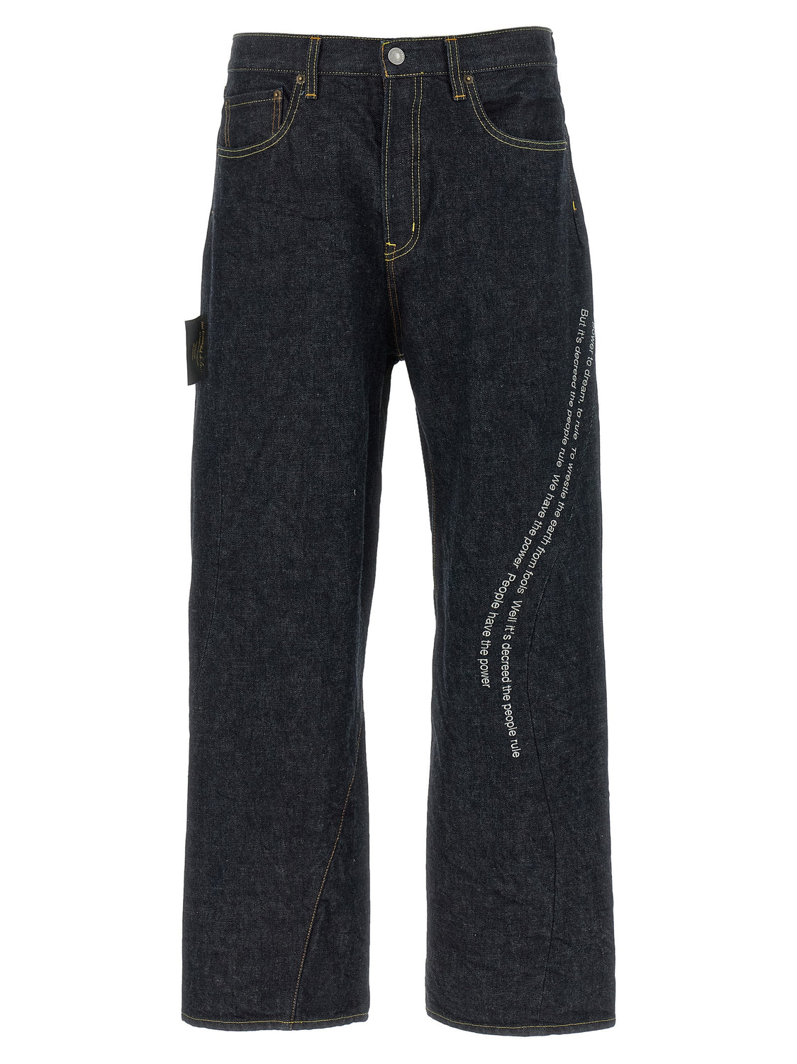 Blue Cotton Jeans Denim