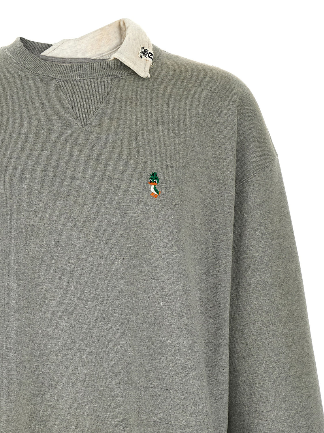 Gray Cotton Sweatshirt