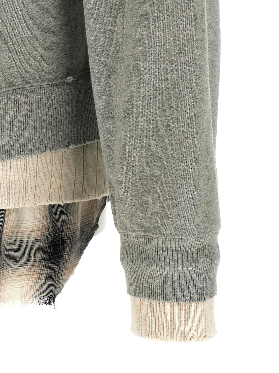 Gray Cotton Sweatshirt