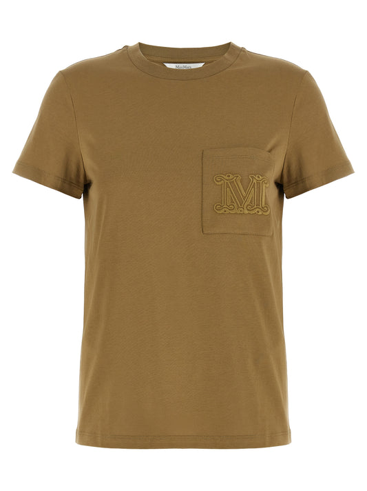 Brown Cotton T-Shirt