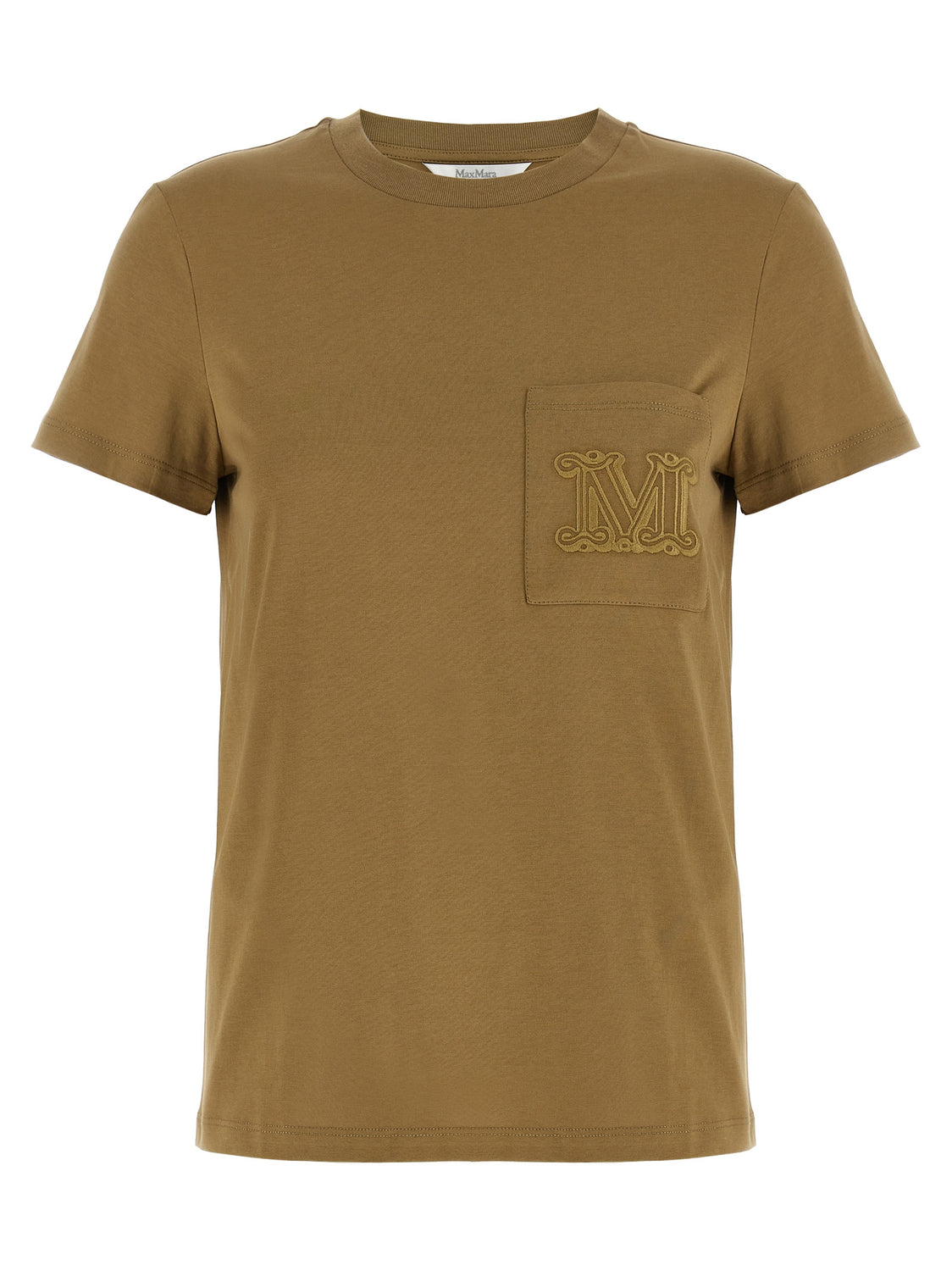 Brown Cotton T-Shirt