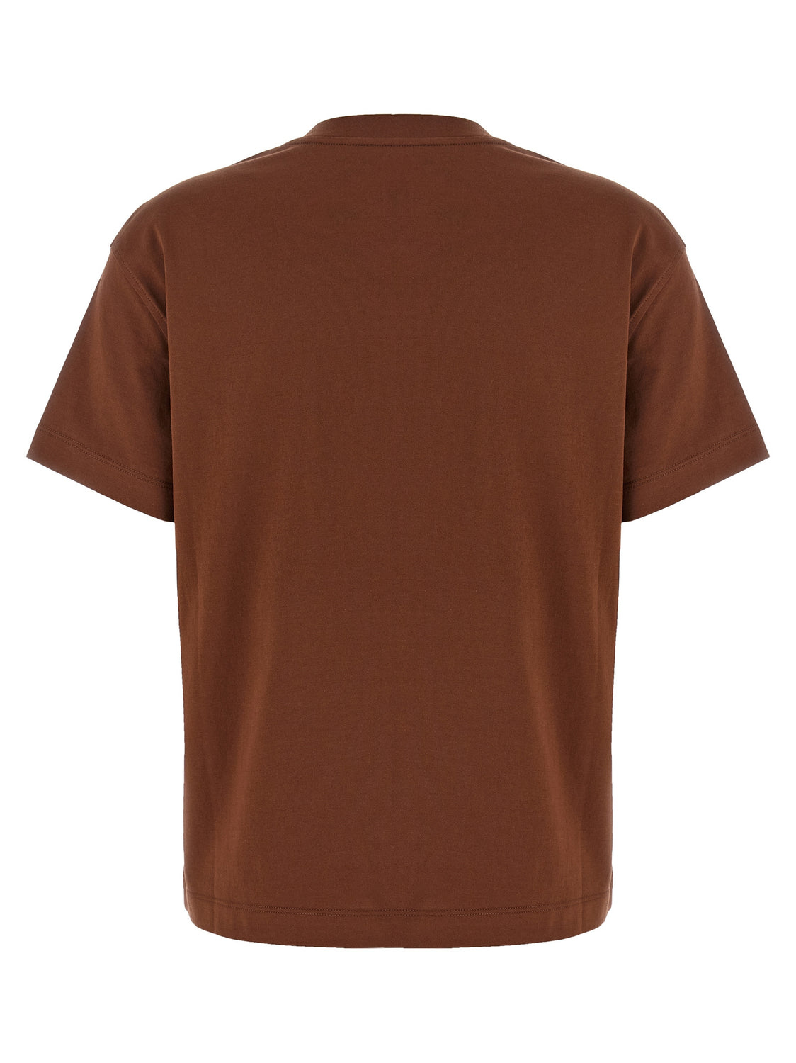 Brown Cotton T-Shirt