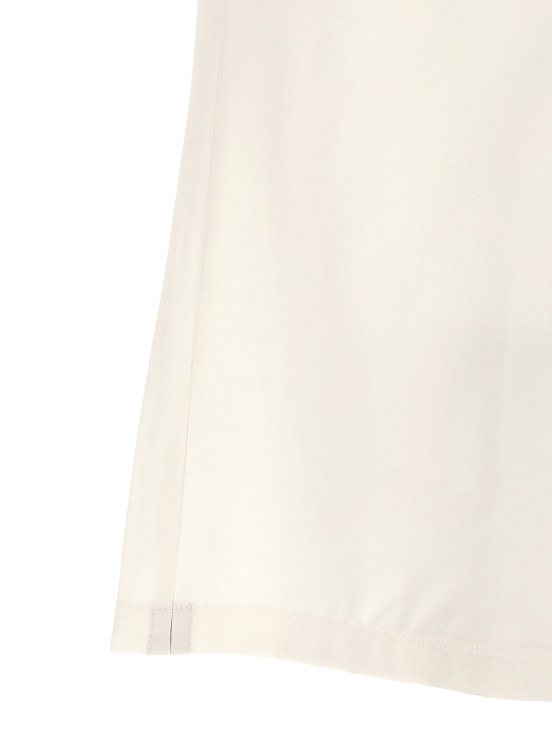 White Virgin Wool Polo Shirt