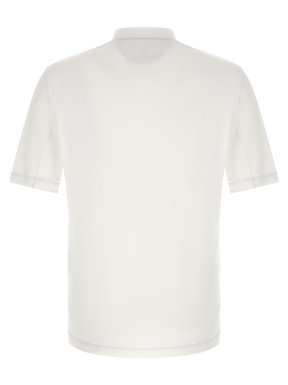 White Polyamide T-Shirt