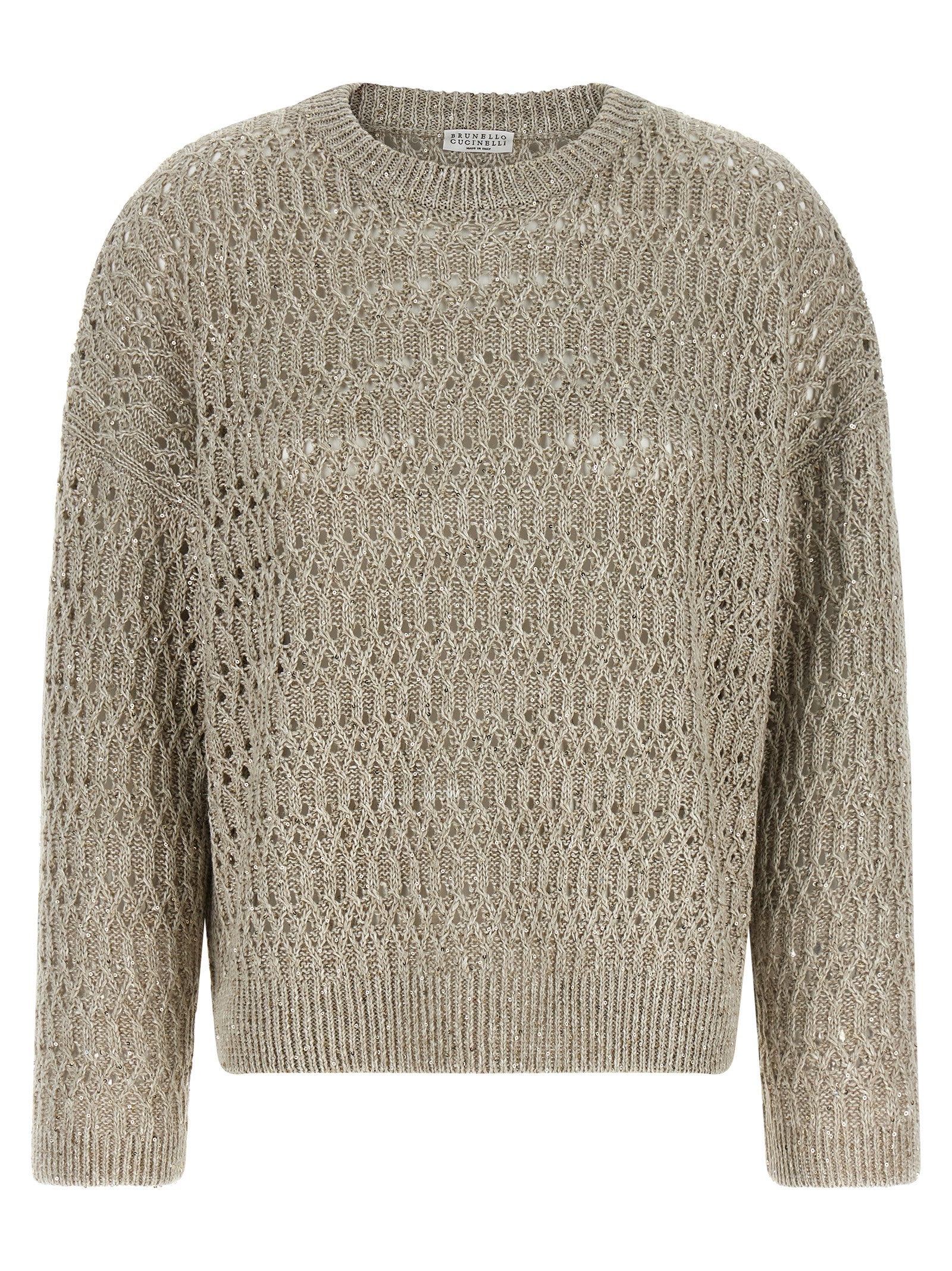 Beige Linen Cardigan