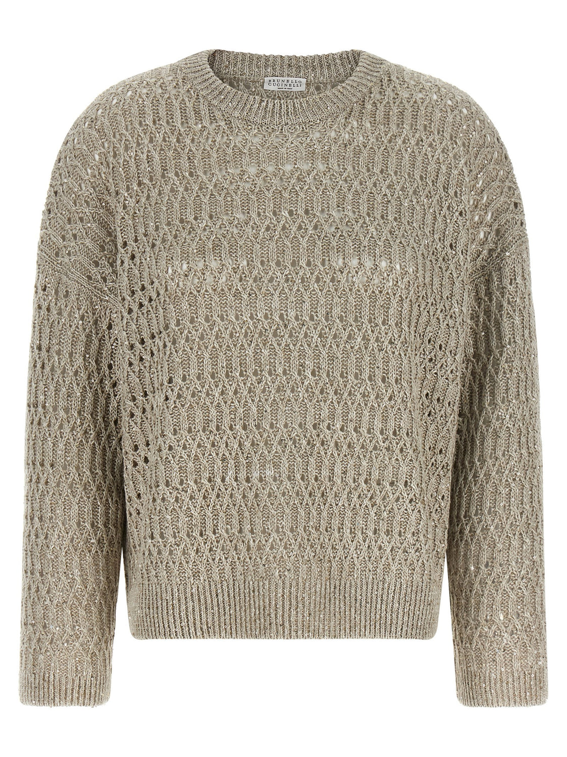Beige Linen Cardigan