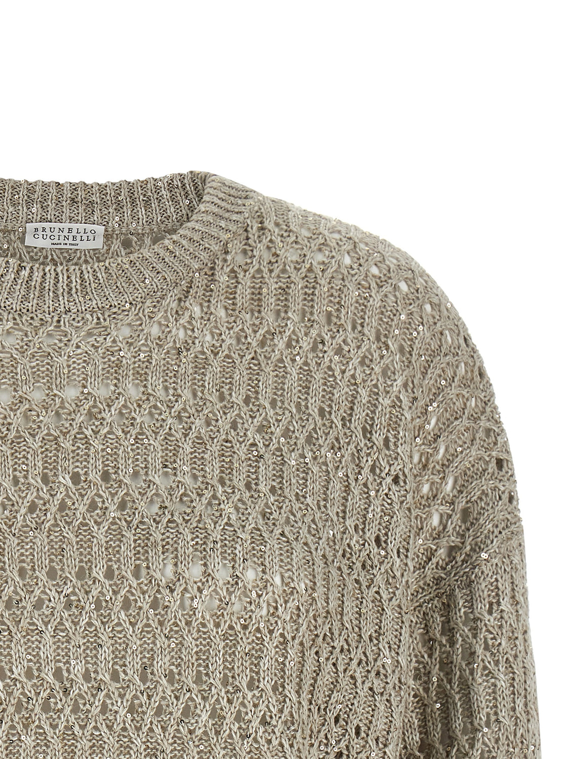 Beige Linen Cardigan