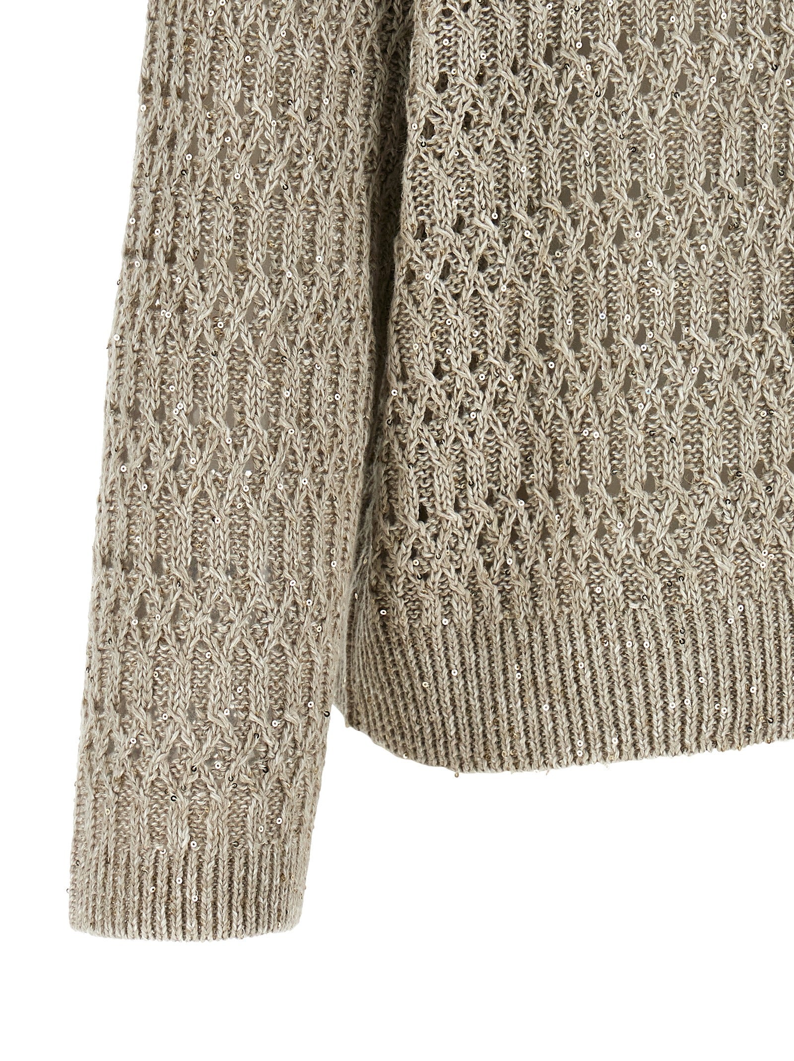 Beige Linen Cardigan
