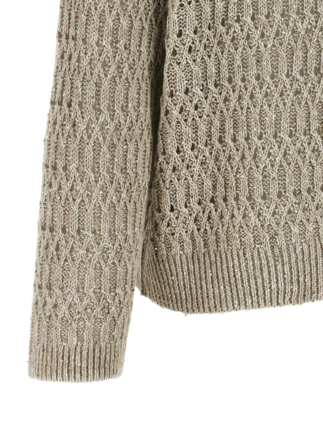 Beige Linen Cardigan