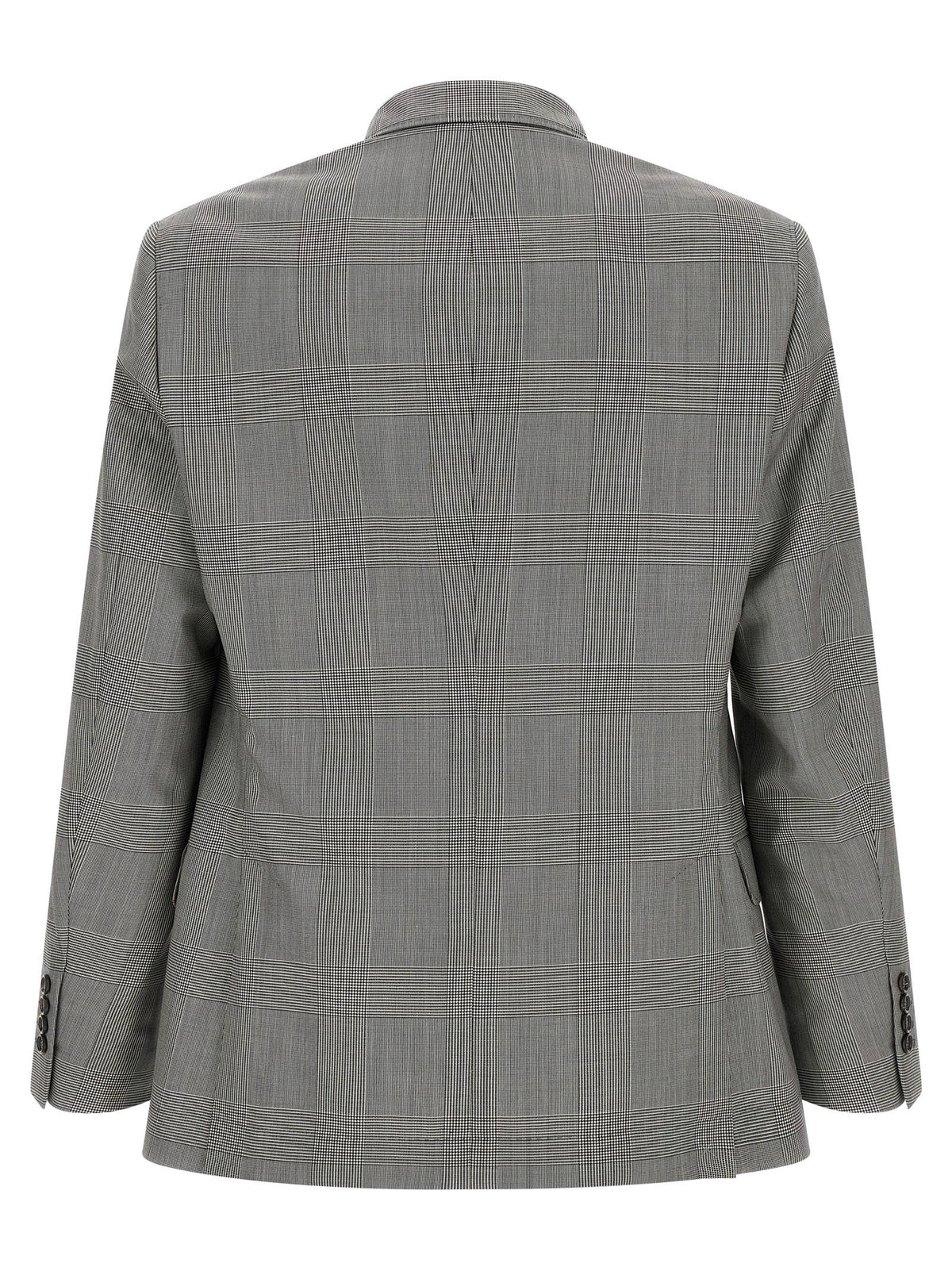 Gray Virgin Wool Blazer