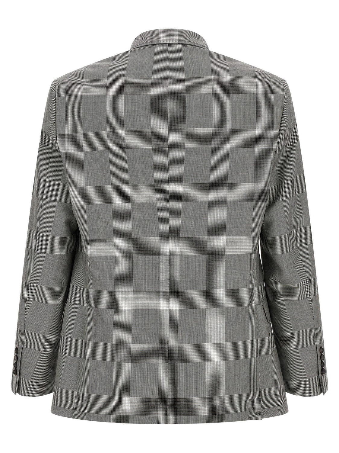 Gray Virgin Wool Blazer
