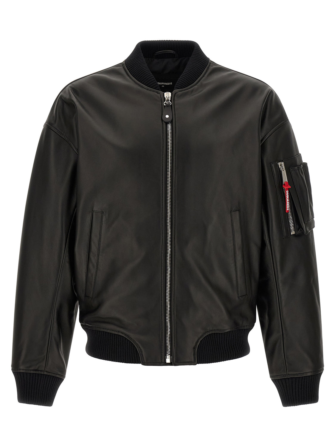 Black Leather Leather Jacket