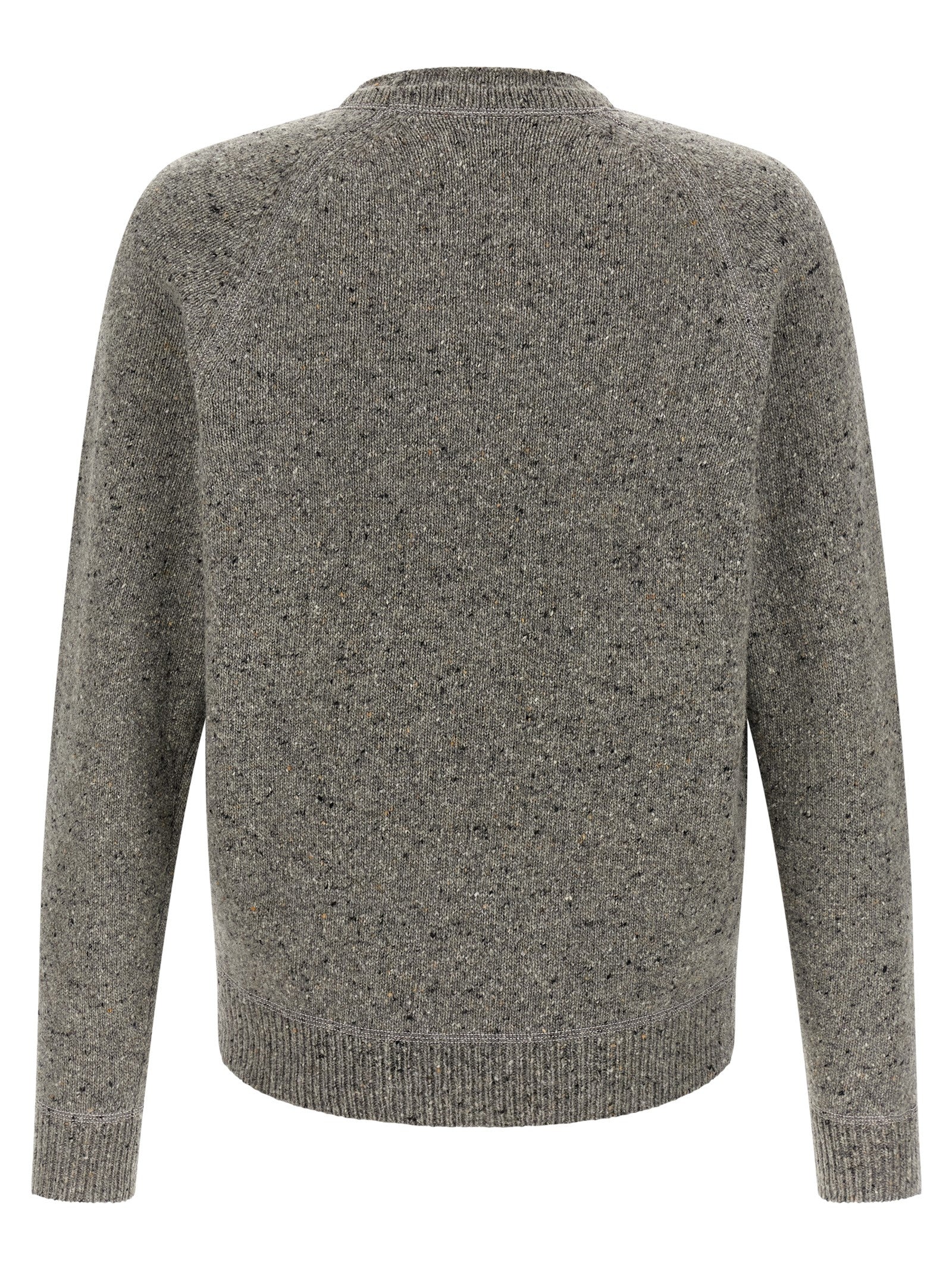 Gray Wool Cardigan