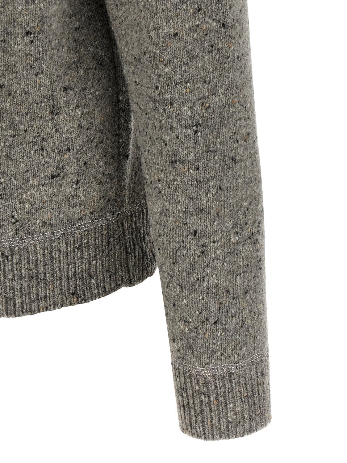 Gray Wool Cardigan