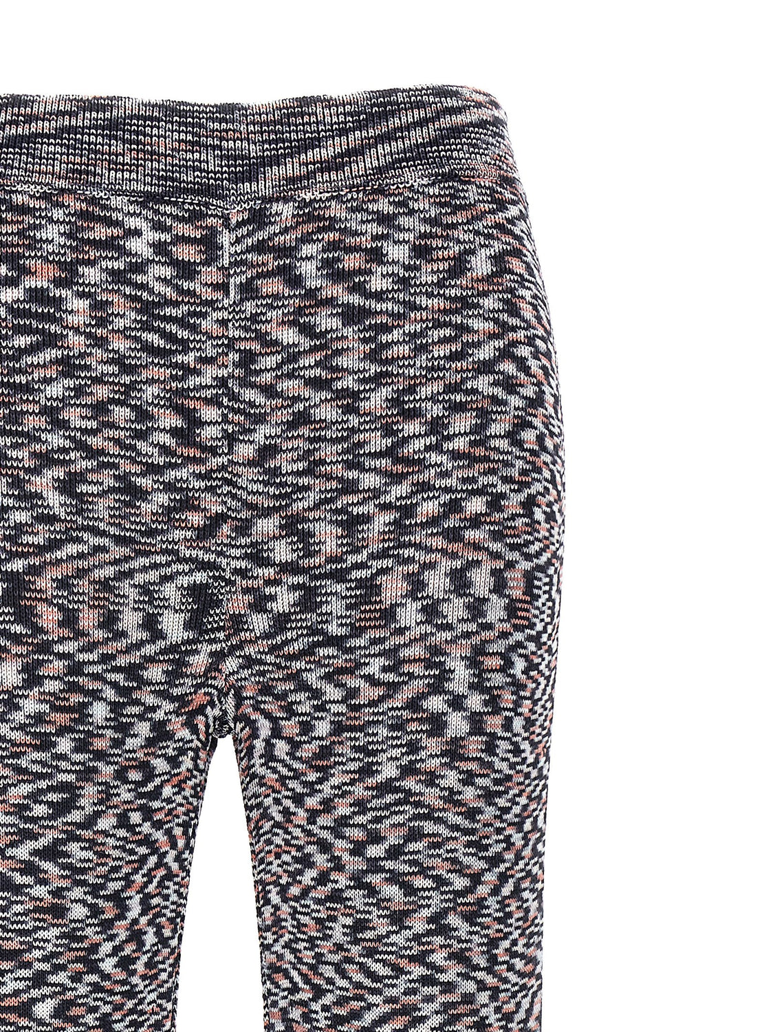 Multicolor Viscose Flared Pants