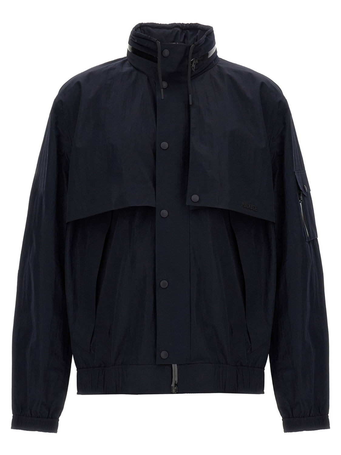 Blue Polyamide Shell Jacket