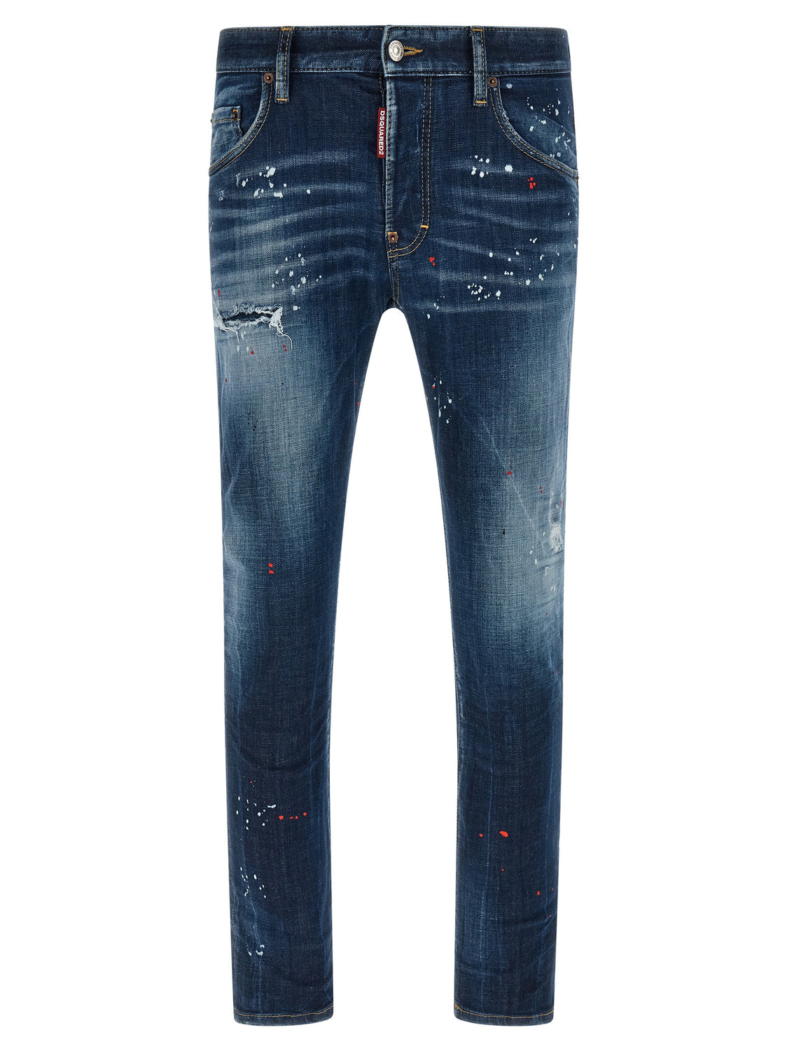 Blue Cotton Jeans Denim
