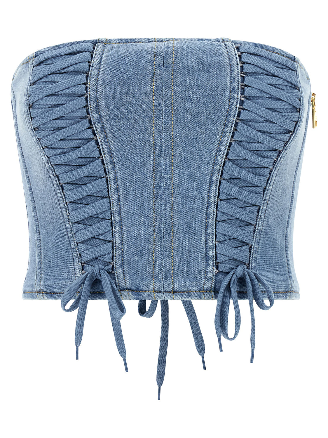Blue Cotton Blouse