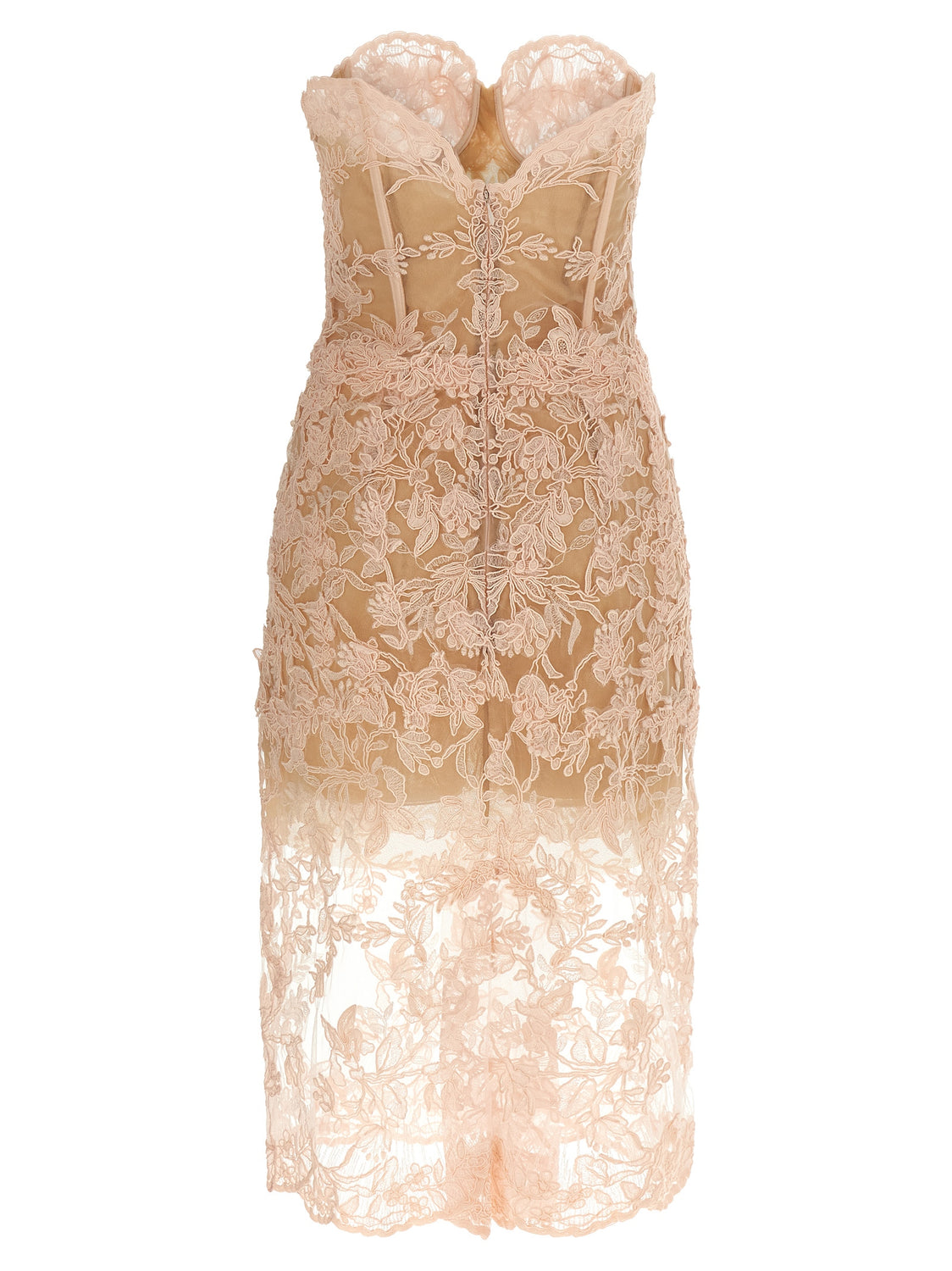 Multicolor Polyester Midi Dress